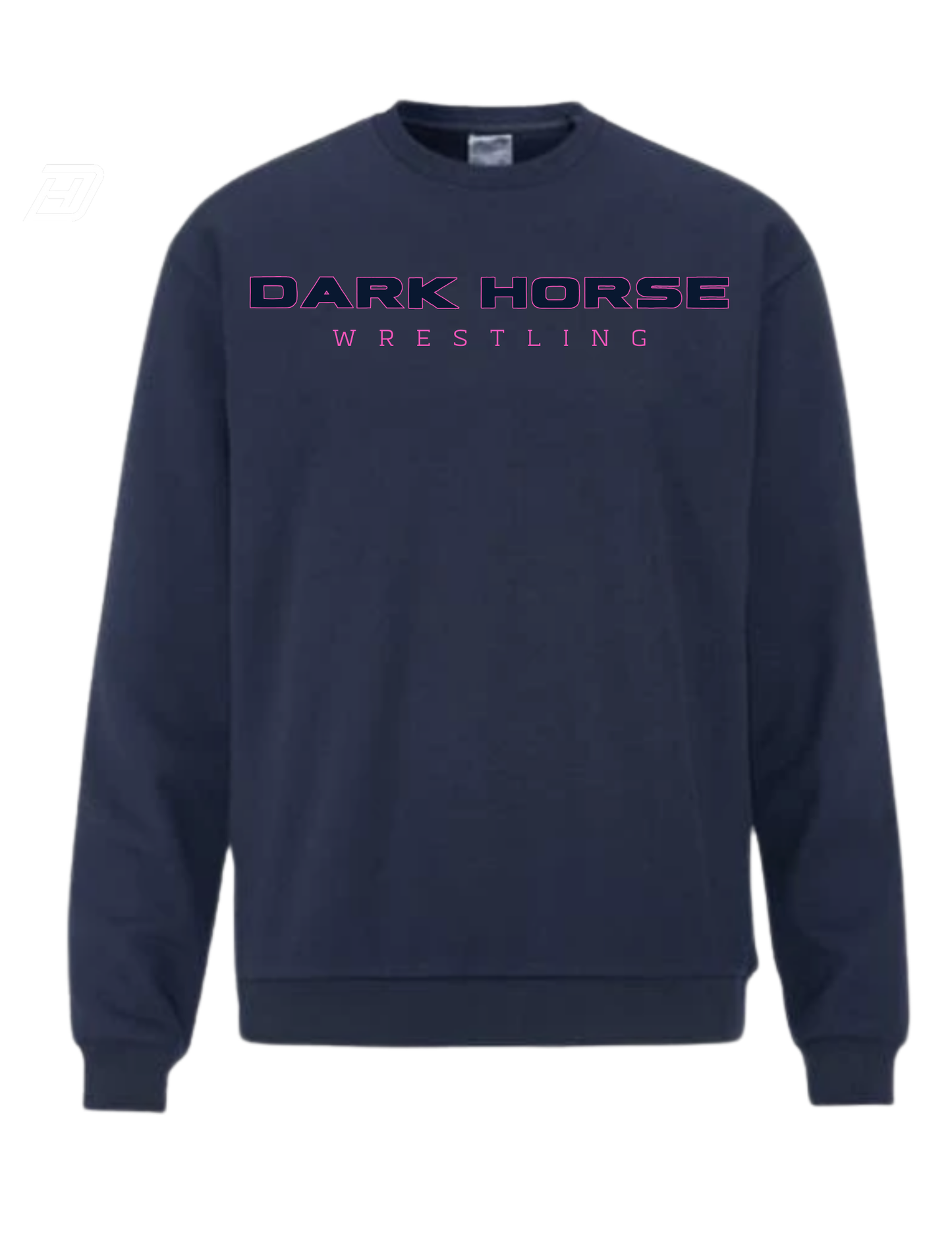 Champion Crew- "Dark Horse Wrestling" (Navy/Pink)