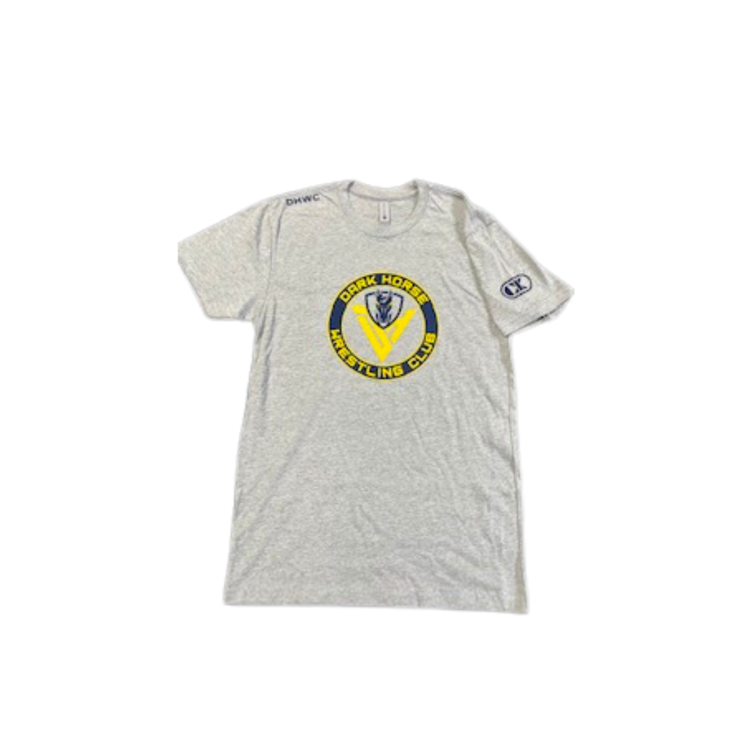 Grey T Shirt w/circle DH logo