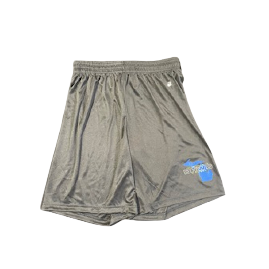 Black and Blue Shorts