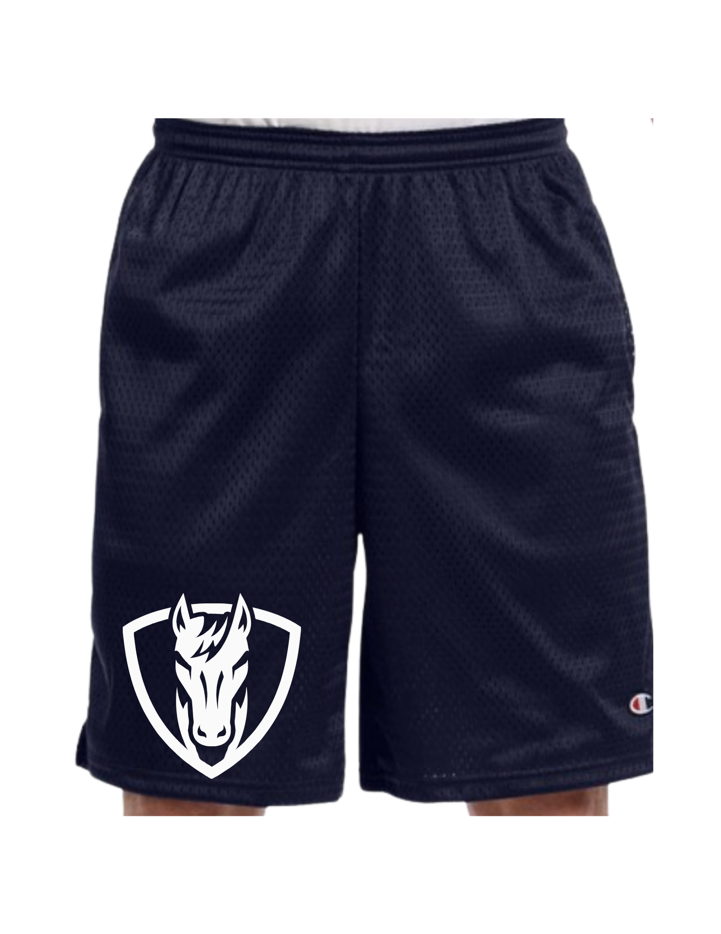 Mesh Shorts- (Navy)