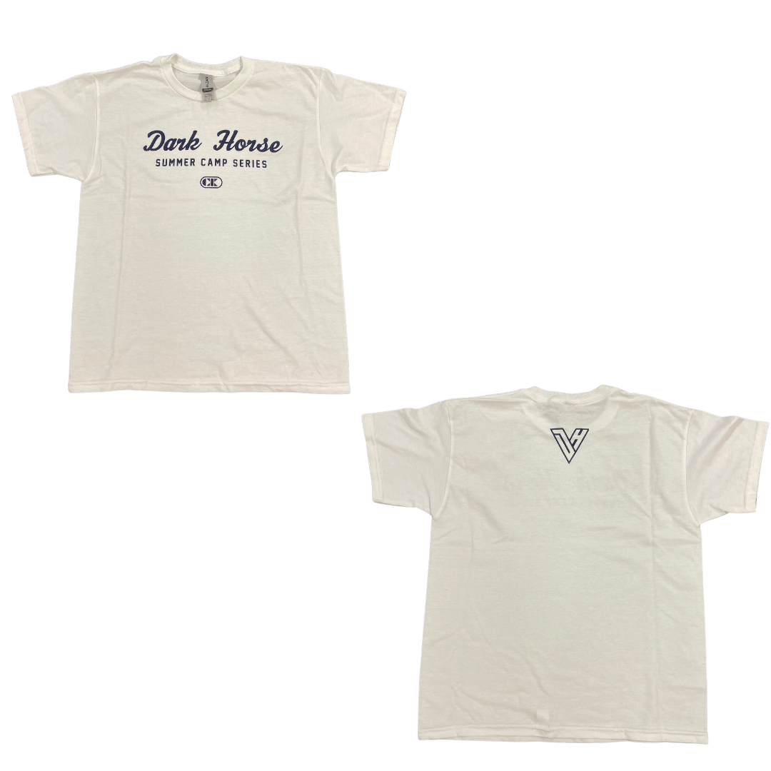 White DH Summer Camp Series T-shirt