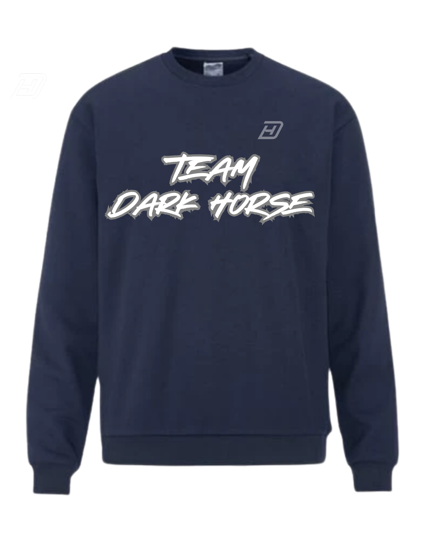 Champion Crew- "Team Dark Horse" (Navy/White)