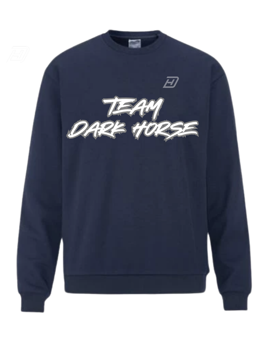 Champion Crew- "Team Dark Horse" (Navy/White)