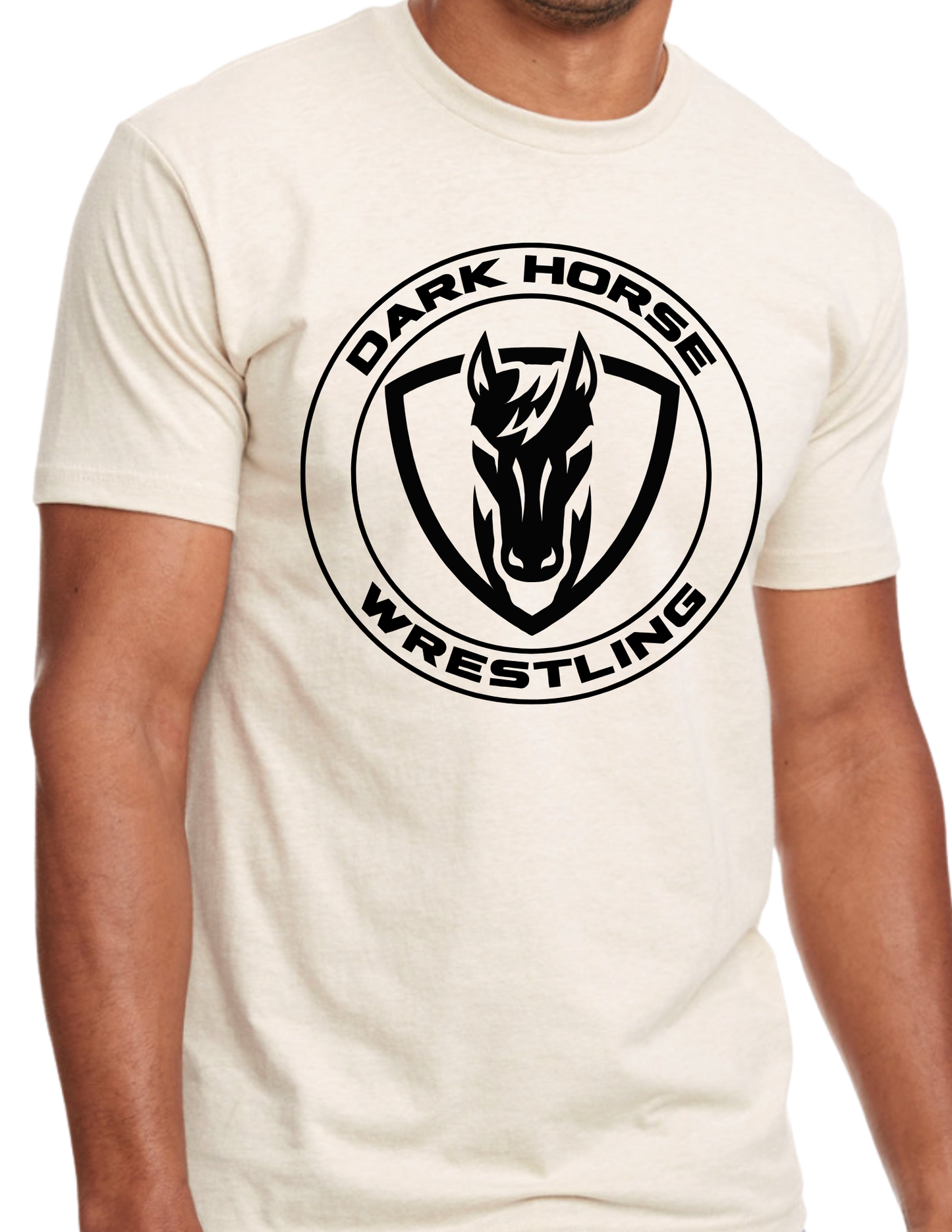 Dark Horse Circle Logo T-Shirt (Sand)