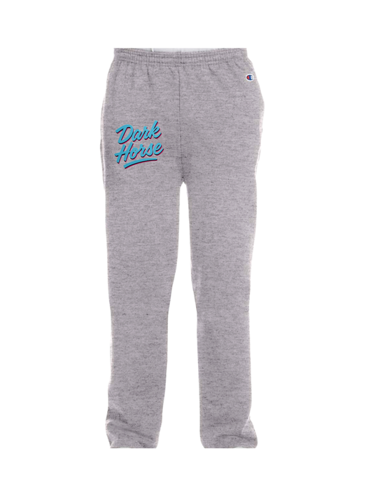 Sweatpants- (Gray/Teal)