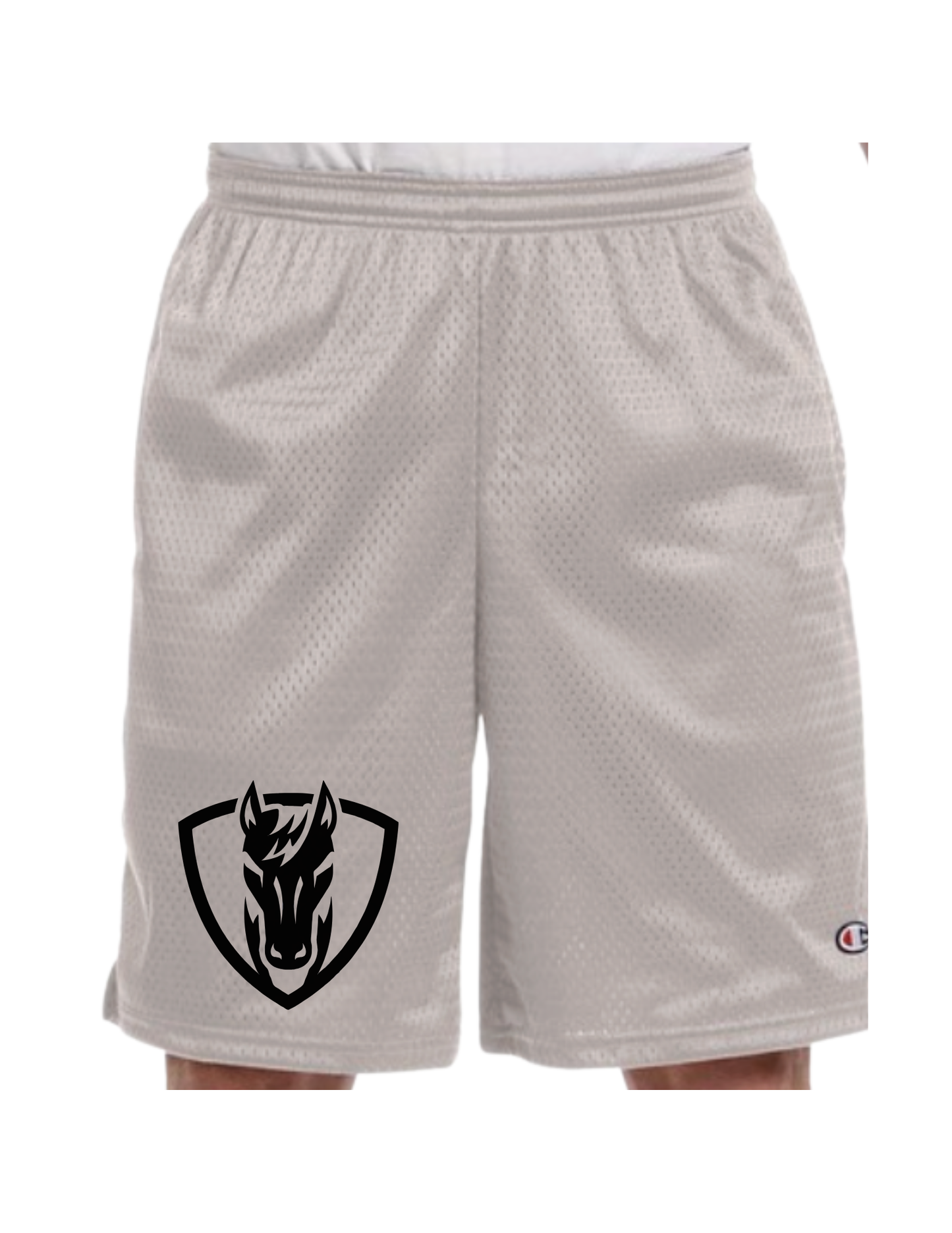 Mesh Shorts- (Gray)