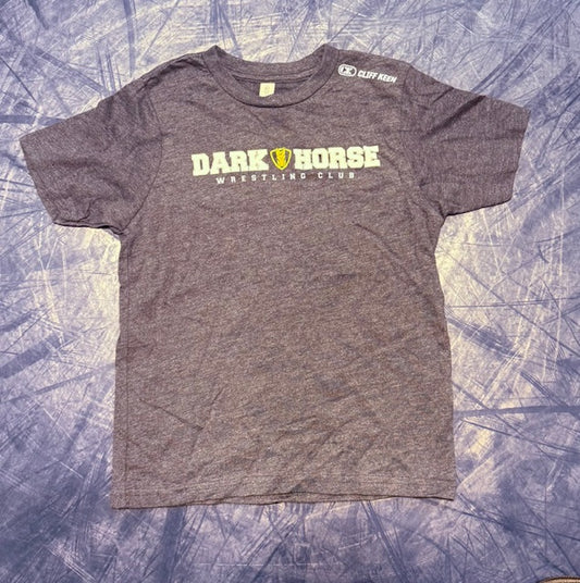 Washed Navy Dark Horse Wrestling T-shirt