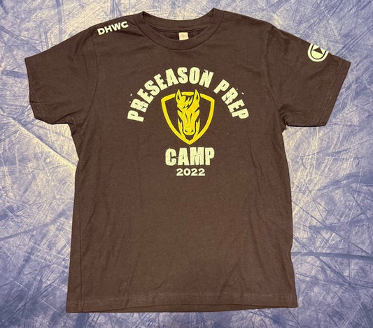 Black Preseason Prep Camp T-shirt (2022)