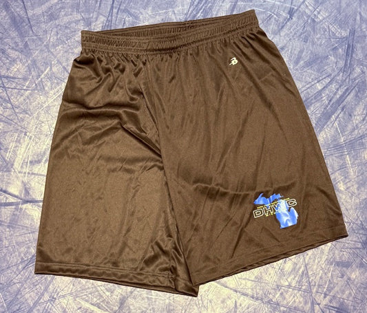 Black and Blue Shorts